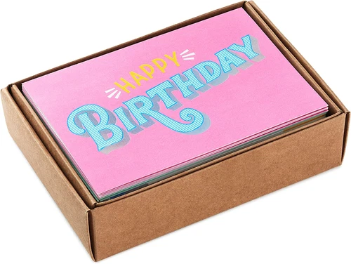 Hallmark Birthday Cards Assortment, 36 Cards with Envelopes (Pastels), 5STZ10... - Picture 3 of 12