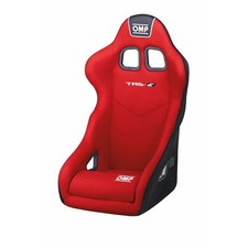 Omp Racing Ha0-0741-b01-061 One Seat Trs-e Driver Side Fia Velour Red Front Omp Racing Ha0-0741-b01-061 One Seat Trs-e Driver Side Fia Velour Red Front