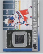 2021-22 Upper Deck Rookie Retrospective #RR19 K'Andre Miller Hockey V105157 