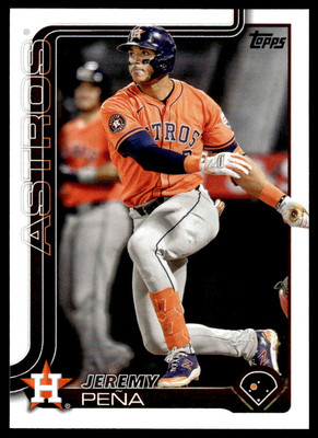 ☆★H.A.M★☆ 　TOPPS DYNASTY JEREMY PENA H.A.M TOPPS DYNASTY JEREMY PENA 2025 Topps Series 1 - Jeremy