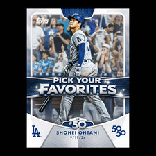 2024 Topps Shohei Ohtani 50/50 Base Singles - Pick Your Favorites & SAVE BIG!