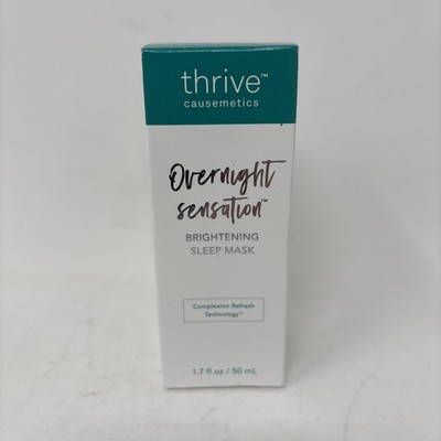 Thrive Causemetics Overnight Sensation Brightening Sleep Mask 1.7 fl oz NEW RARE