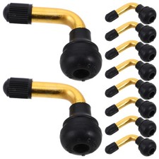10pcs Angled Tubeless Tire Valves for Easy Inflation and Maintenance