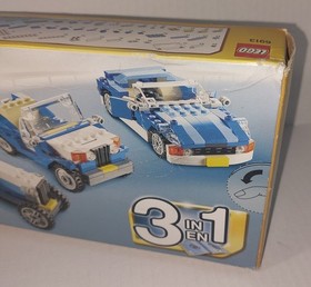 Lego Creator 6913 Blue Roadster New Damaged Box