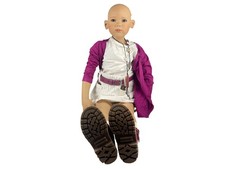 Künstlerpuppe Annette Himstedt Puppe 90 cm. Top Zustand siehe Fotos 