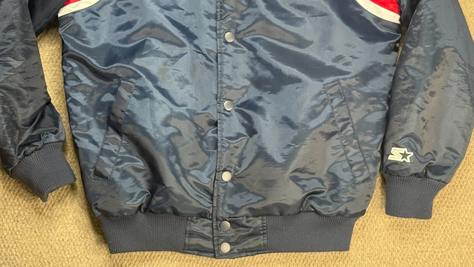 Starter G-III NFL Houston Texans Satin Bomber Jacket Size Large - Image 2 of 4