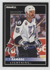 1992-93 Pinnacle Canadian Rob Ramage #389 q7c