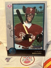 1998 Bowman Chrome - Jimmy Rollins #181 (RC) Phillies