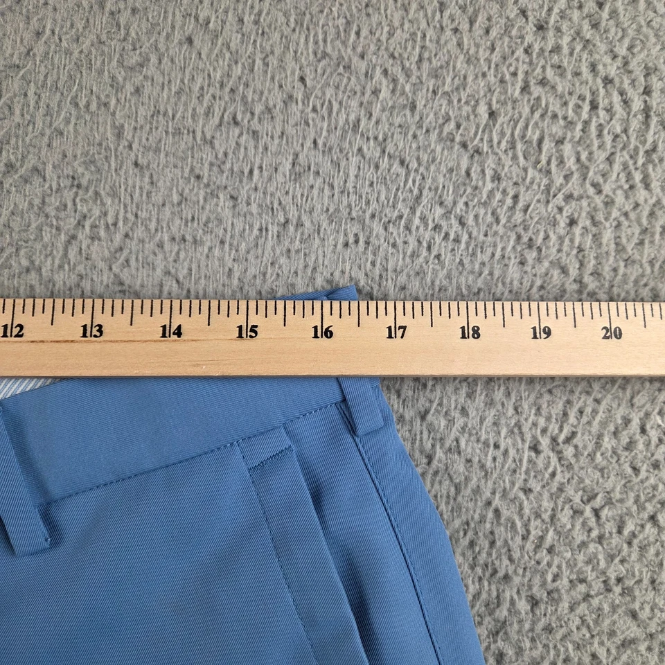 Peter Millar Salem Performance Short Mens 33 Blue Wicking Pleated Golf - Image 2 of 4