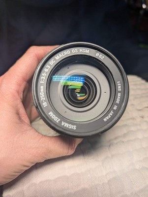 Sigma 18-250mm f/3.5-6.3 DC OS HSM Macro APS-C Lens for Canon EF-S Mount