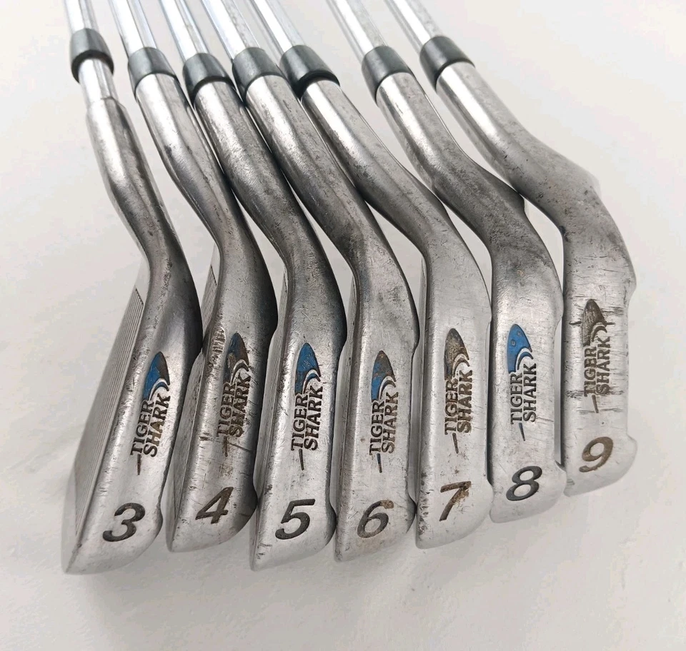 Tiger Shark Power Cell Design Oversize Irons 3-9 Regular Flex Steel Shaft RH - Image 3 of 4
