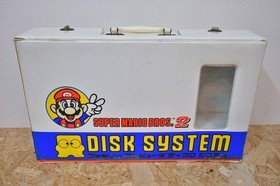 Showa Retro Original Famicom Family Computer Super Mario 2 Disk System Storage H