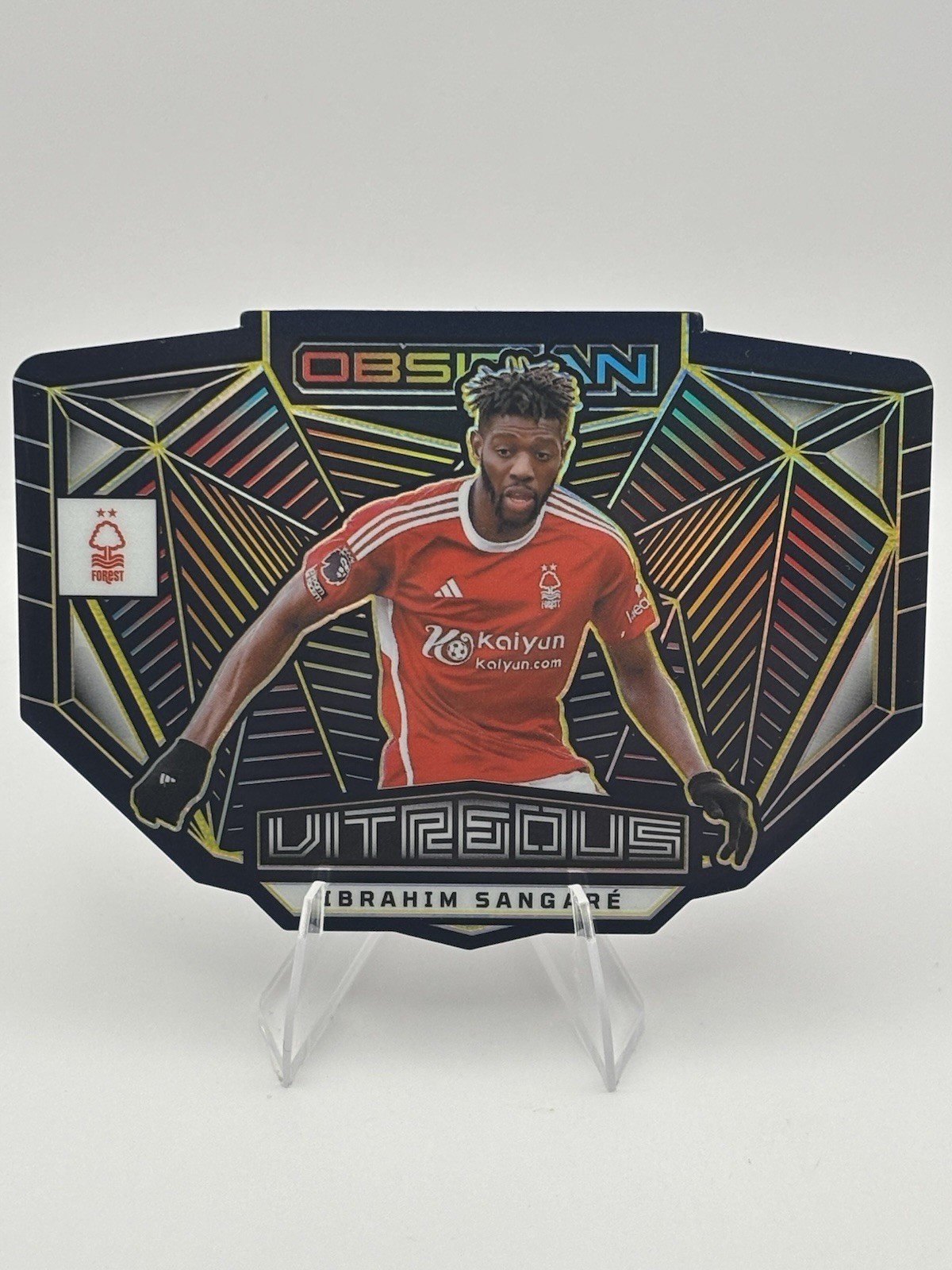 IBRAHIM SANGARE 2023-24 Panini Obsidian VITREOUS Electric Edge Gold /10