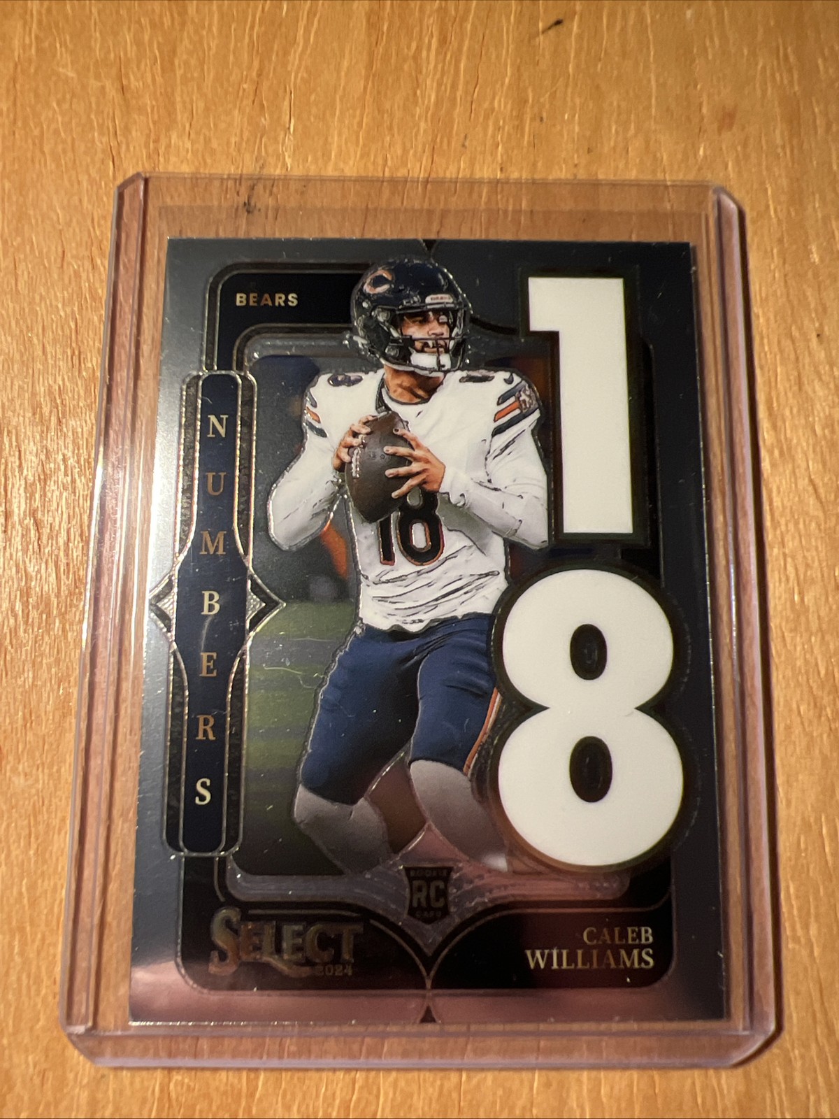 2024 Panini Select - Select Numbers Caleb Williams #19 Rookie (RC)