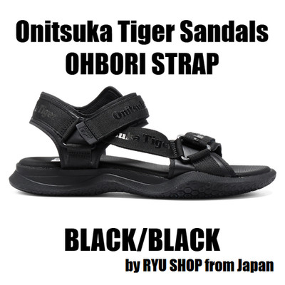 Onitsuka Tiger Sandals OHBORI STRAP 1183B305.002 BLACK / BLACK