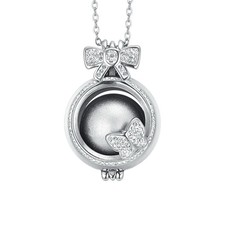 COLLANA CHIAMA ANGELI DONNA LUCA BARRA CK2002 CON FIOCCO