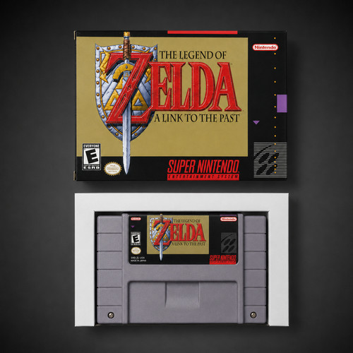 The Legend of Zelda: A Link to the Past SNES - With Box - Tested and Working!