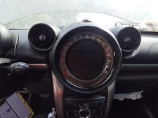 Used Speedometer Gauge fits: 2015 Mini Countryman w/o navigation MPH silver Grad