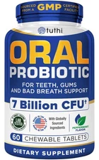 Oral Probiotics for Mouth Bad Breath Treatment for Adults - Dental Probiotics...