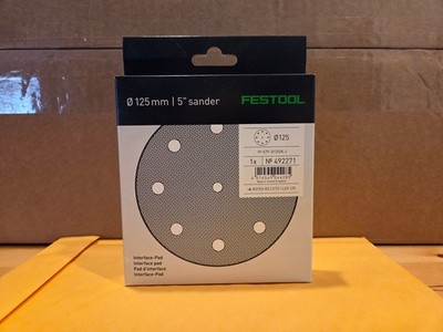 Festool 492271 -  125mm or 5'' interface pad for RO ETS LEX 125 - NEW
