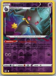 Banette 073/196 Lost Origin Reverse Holo Rare