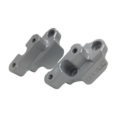 HeliBars Gray Tour Performance Handlebar Risers HR05102