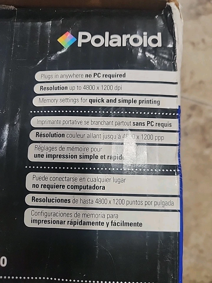 Polaroid P310 Digital Photo Thermal Printer  - Image 3 of 4