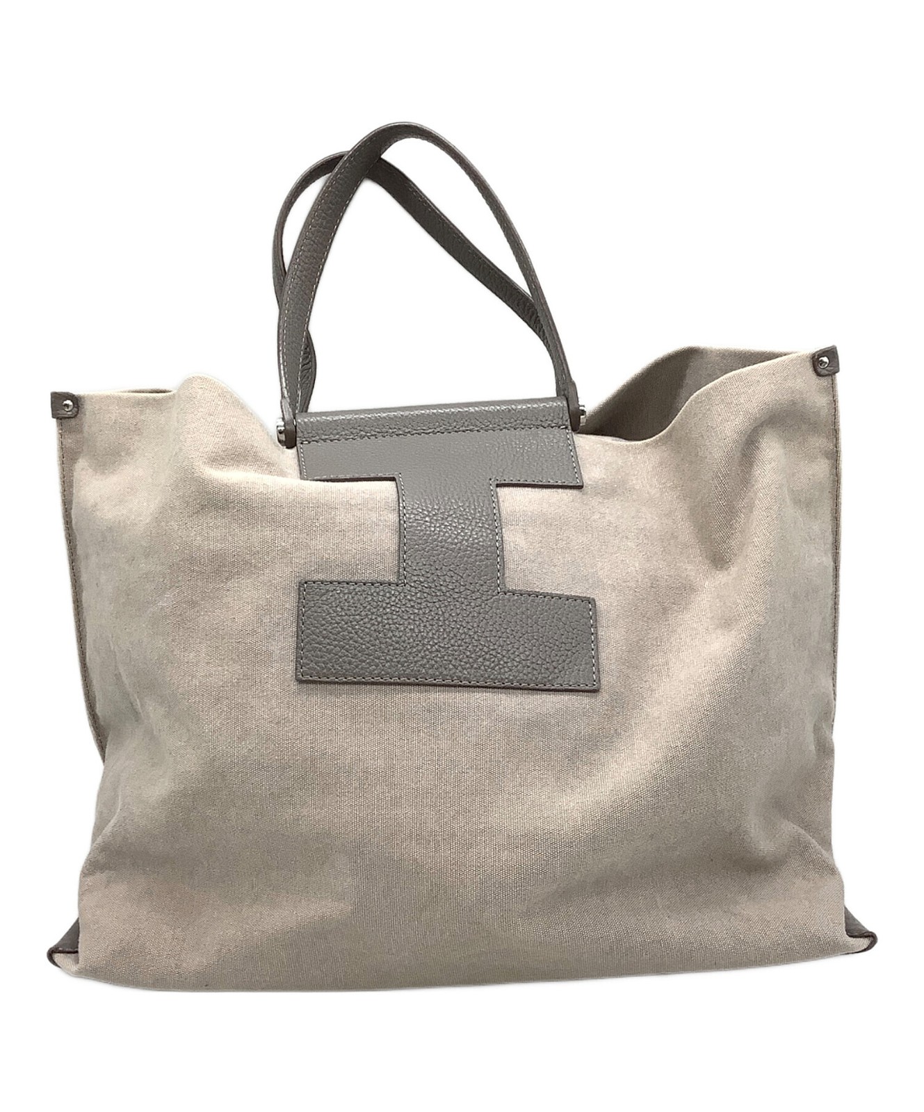IACUCCI Canvas Tote Bag, Gray