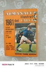 Almanacco illustrato del calcio 1981 edizioni Panini Modena