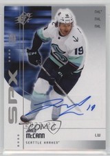 2022-23 SPx 2002-03 SPx Retro Lunar Waves Auto Jared McCann #R-41 Auto 13vr