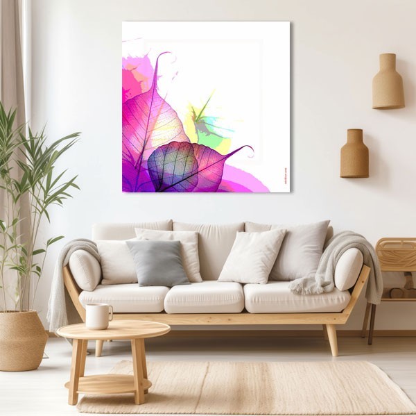 Cadre géométrie 7663 anti-reflet pour embellir une pièce lumineuse sans éblouissement