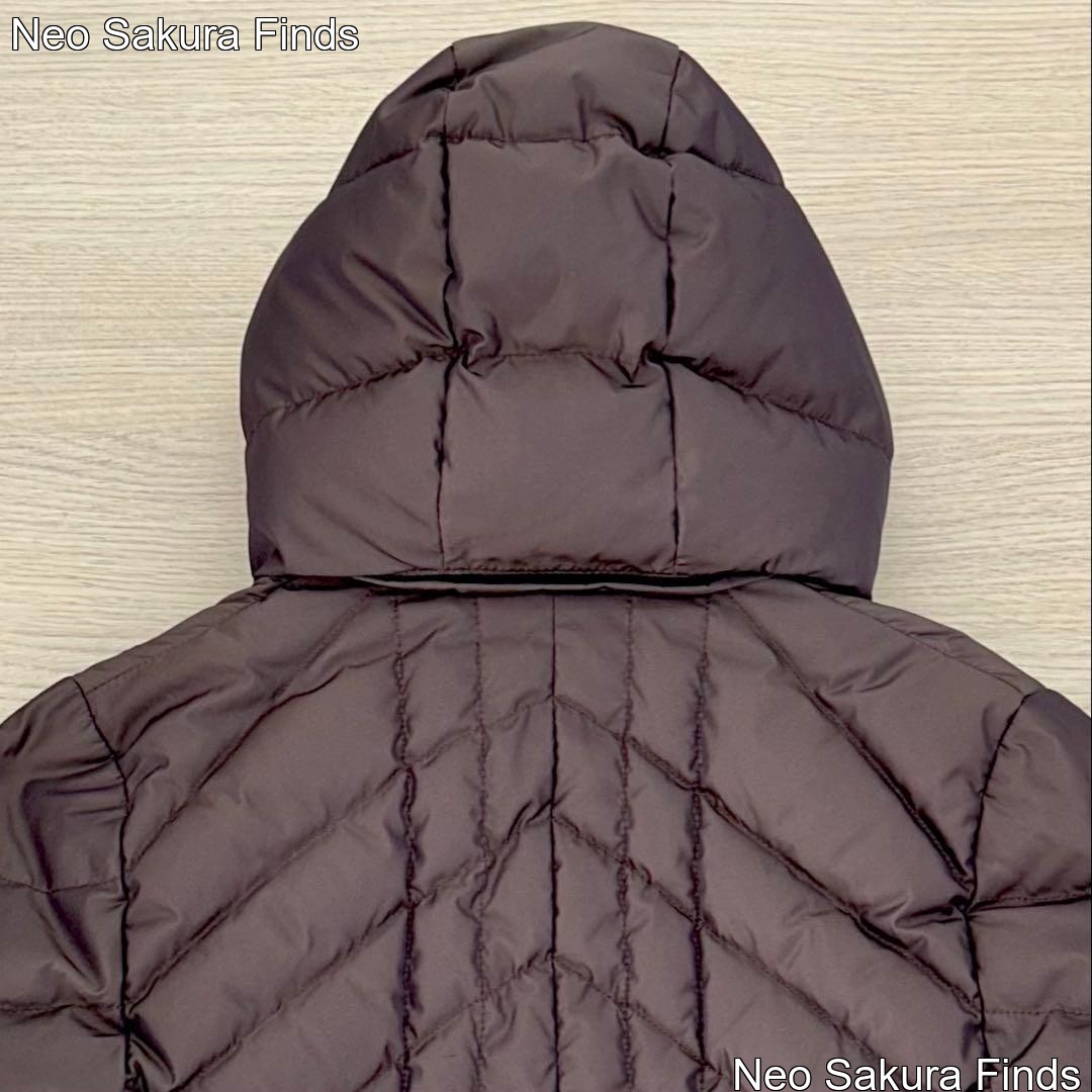 MONCLER Patch Down Jacket Blouson Dark Brown Coat… - image 10