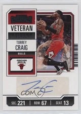 2023-24 Panini Contenders Veteran Ticket Retail Torrey Craig #VTR-TCS Auto 1fb7