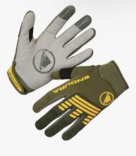 BIKE GLOVES  Endura Single Track Gloves Size S Olive Green