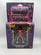 Masters of the Universe Origins Transformers Starscream Armor Scare Glow NEW