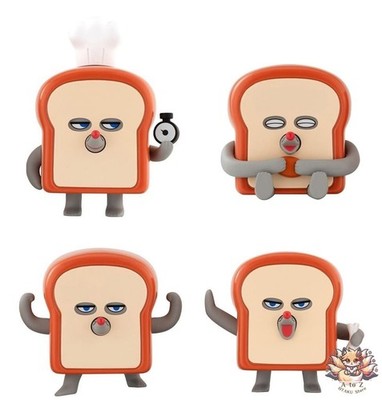 Cap Figur Bread Thief 4Set Collection Mini Figur