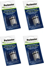 Perimeter Technologies Four Pack Dog Fence Batteries for Invisible R21... 
