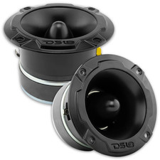 2x Altavoces de bocina DS18 4,5" Bullet Super Tweeters - 280 vatios Rms 4 ohmios PRO-TWX4