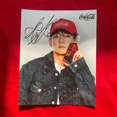 BTS Kim Taehyung (V)   Coca-Cola Zero Limited Edition 10'' Collectible with Autog