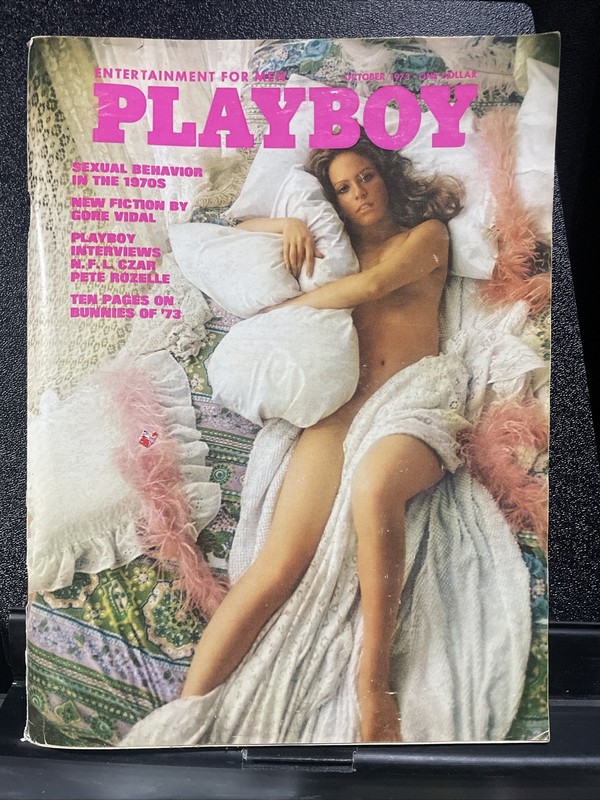 Playboy October 1973 Valerie Lane, Shelia Ryan, Vargas Girl, Bunnies of 73