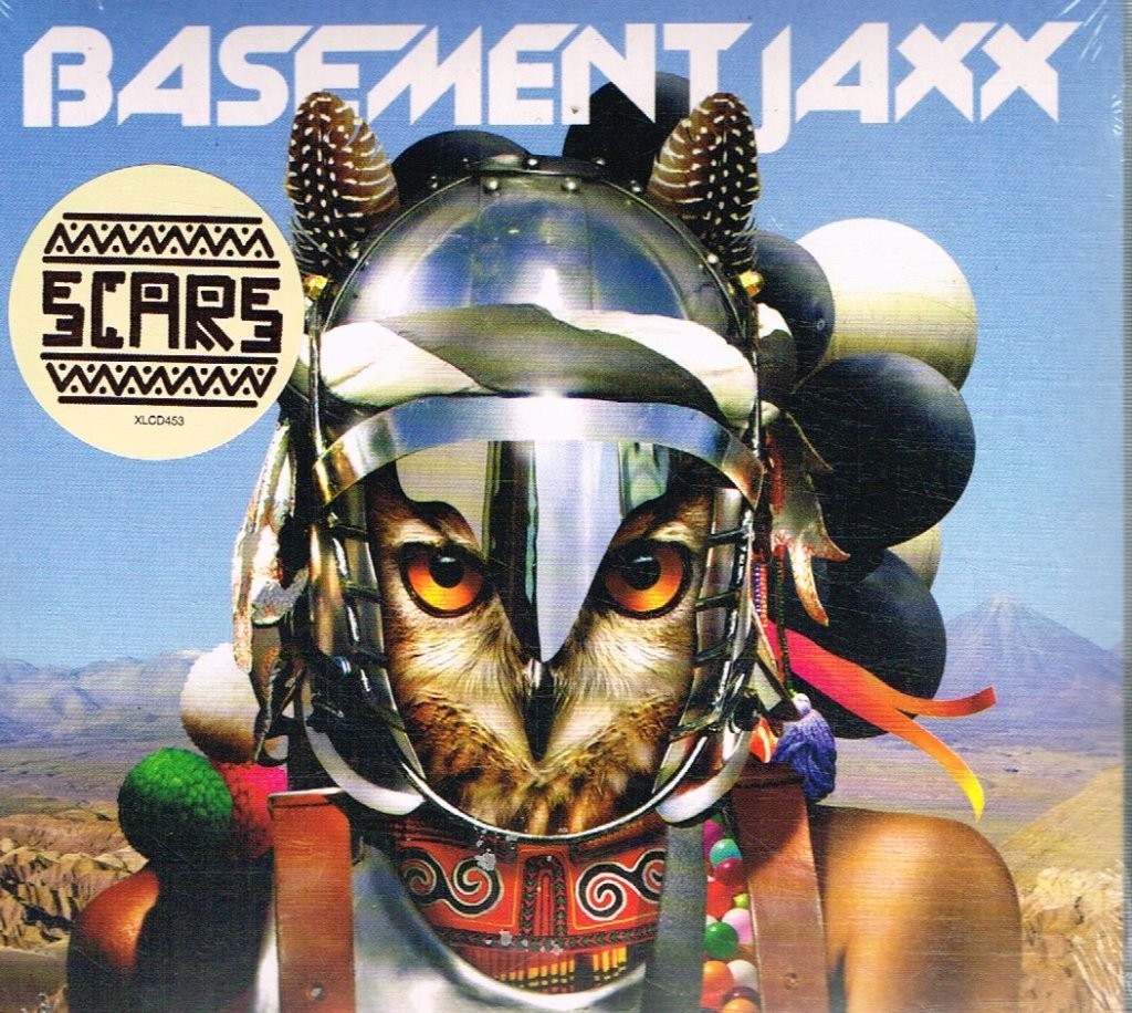 Basement Jaxx Scars CD Europe Xl Recordings 2009 in fold out card sleeve brand