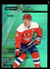 2020-21 Upper Deck Synergy FX Green John Carlson Washington Capitals #FX-43