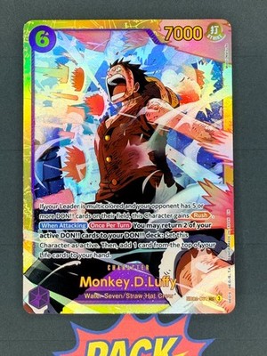 Monkey D. Luffy SEC EB02-061 Premium Booster The Best Vol. 2 One Piece English