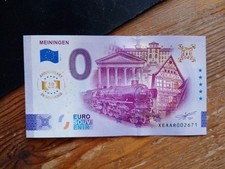 0 Euro Schein - Meiningen, 2025-1, gold, anniversery 