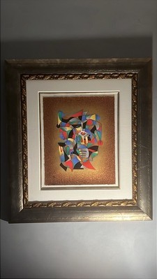 Anatole Krasnyansky Magic Moments gold signiert Serigrafie gerahmt COA 47/180