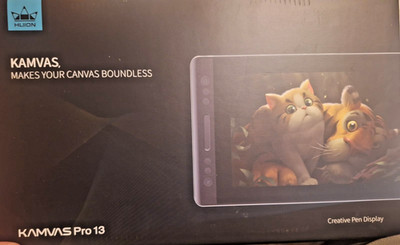 Huion Kamvas Pro 13 13,3 Zoll Grafiktablett - Schwarz