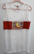 Vintage 1997 Looney Tunes Tweety Bird Mesh Tank Top One Size USA Made 90s