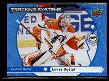 2025-26 Upper Deck Series 1 Tracking Systems #TS-13 Lukas Dostal