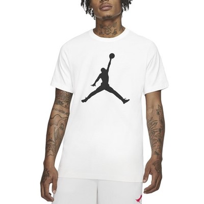 Jordan Herren T-Shirt Jumpman Logo Weiß Code CJ0921-100