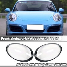 Für Porsche 991 911 Targa/Carrera 2013-18 Front Scheinwerfer Abdeckscheibe Shell